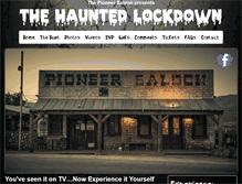 Tablet Screenshot of hauntedlockdown.com